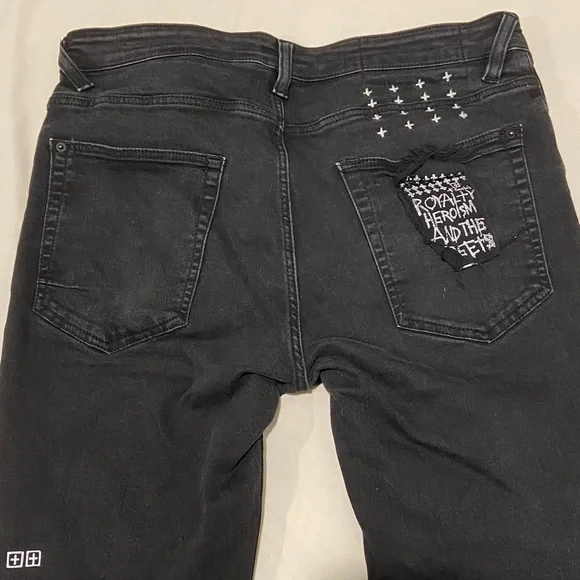 KSUBI Van Winkle Black Rebel デニム、未着用、 Shop the Van Winkle Black Rebel | Ksubi ++